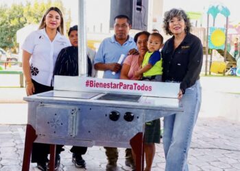 Lleva SEBIEN estufas híbridas a comunidades