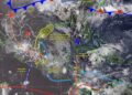 Alerta Protección Civil por lluvias intensas en Nuevo León y estados del noreste ante zona de baja presión