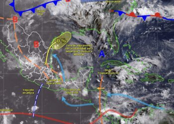 Alerta Protección Civil por lluvias intensas en Nuevo León y estados del noreste ante zona de baja presión