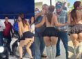 Mientras los papás aplaudían, algunas mamás reclamaban: polémica por festejo del Día del Padre en Llera