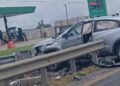 Aparatoso choque en la Tampico-Mante deja al menos cinco lesionados