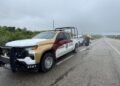 Guardia Estatal auxilia a conductora varada en carretera de Abasolo durante operativo de vigilancia