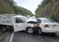 Accidente múltiple en la Federal 85 deja un muerto y 10 lesionados; mantienen cierre parcial de circulación