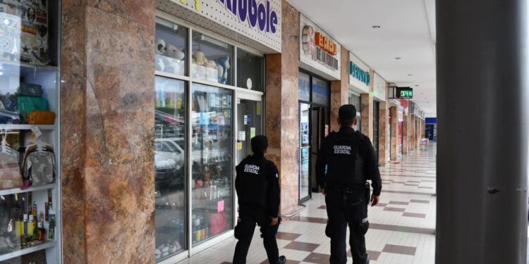 Mantiene Guardia Estatal proximidad y vigilancia en negocios y comercios