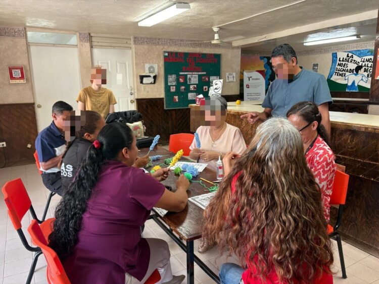 Imparte ITACE taller de crochet a adolescentes en conflicto con la Ley Penal