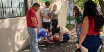Con reforestación, Adolescentes en conflicto con la Ley Penal refrendan su compromiso con el Medio Ambiente