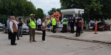 Se suma Guardia Estatal a simulacro de respuesta y neutralización de artefacto explosivo
