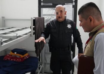 CODHET supervisa condiciones de dormitorios para personal operativo en Ciudad Victoria
