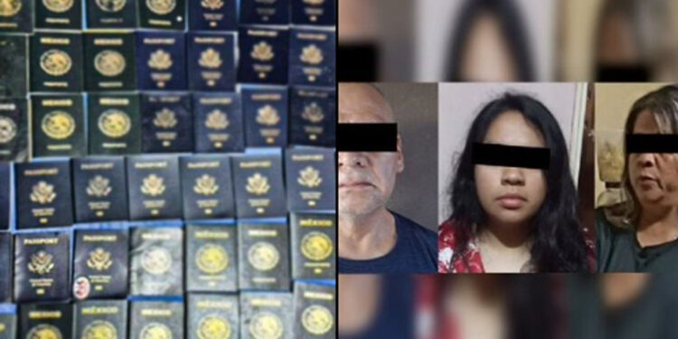 Cae presunta red de pasaportes falsos en nuevo laredo; aseguran 94 documentos apócrifos