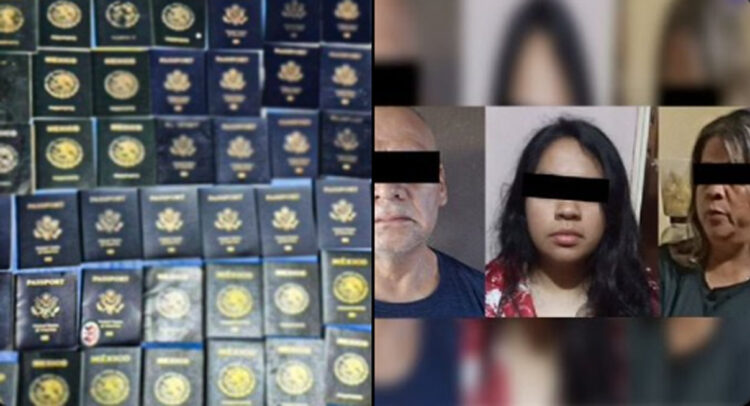 Cae presunta red de pasaportes falsos en nuevo laredo; aseguran 94 documentos apócrifos