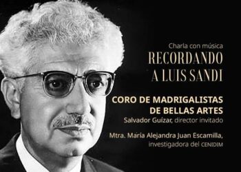 INBAL recordará a Luis Sandi con homenaje musical a 30 años de su fallecimiento