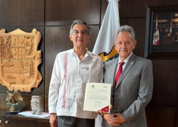 Designa gobernador Américo Villarreal a Ricardo Guerrero como nuevo secretario de Salud