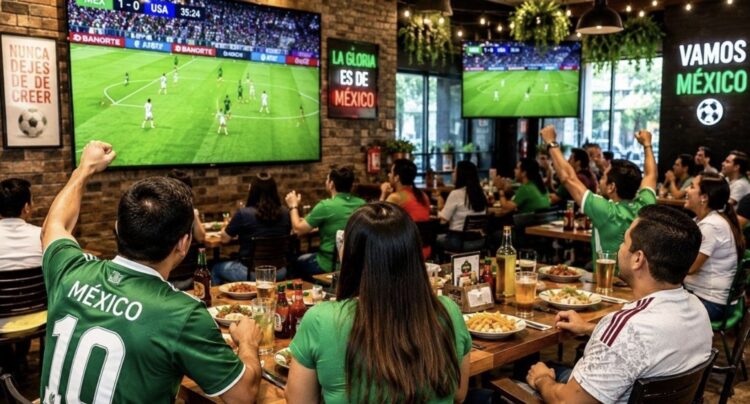 Mundial impulsa ventas en Querétaro: restaurantes y bares alcanzan hasta 100% de ocupación durante partido de México