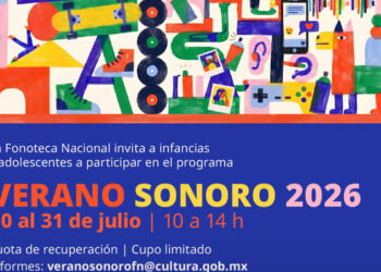 Fonoteca Nacional abre inscripciones para Verano Sonoro 2026 con talleres para niñas, niños y jóvenes