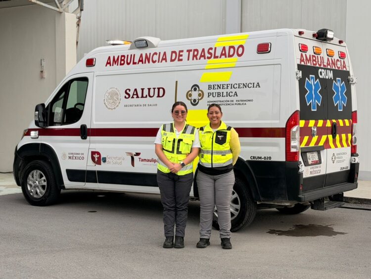 Fortalece Tamaulipas sistema de emergencias con más paramédicos y nuevas bases del CRUM