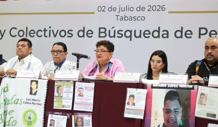 FGR participa en mesas de diálogo con colectivos de búsqueda en Tabasco