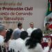 Participa rector de la UAT, Dámaso Anaya, en la instalación del Puesto de Comando Interinstitucional contra Ciclones