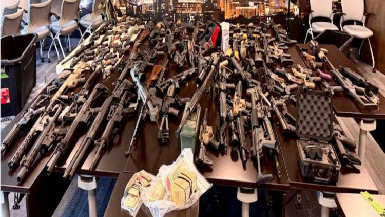 Estados Unidos asegura 138 armas que pretendían ingresar de forma ilegal a México